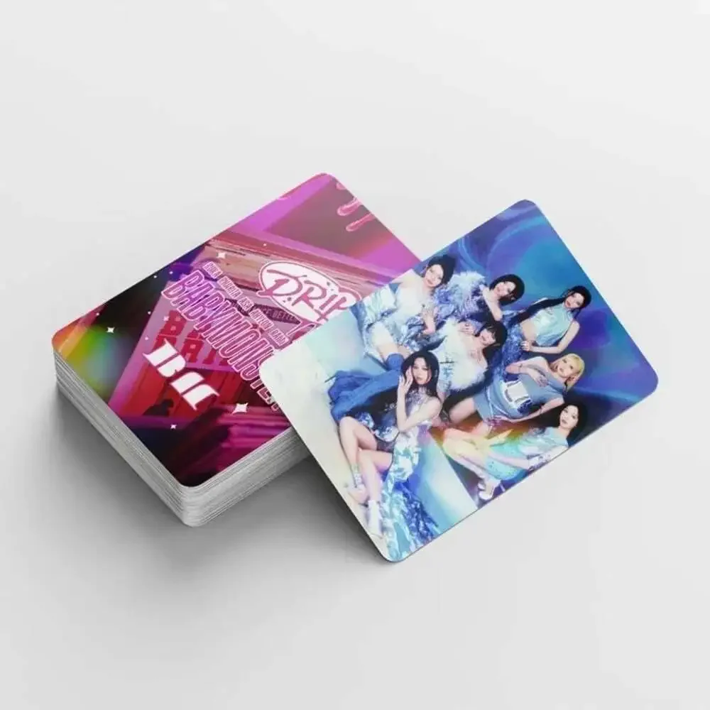 124PCS Korean Babymonster New Album Drip Photo Cards Set - Ahyeon Ruka Asa Rora